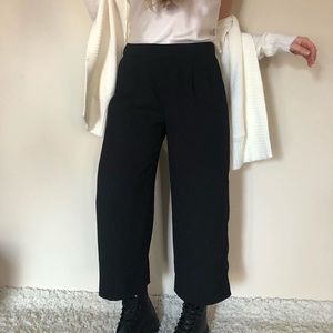 J. Crew Cropped Wide Leg Dress Pants